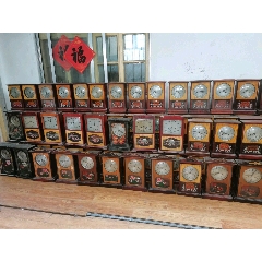 80年代二手北极星等各种机械老座钟(wh246674)_7788收藏__收藏热线