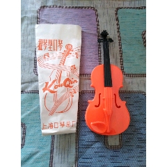 庫存好品八十年代玩具提琴型口琴10個