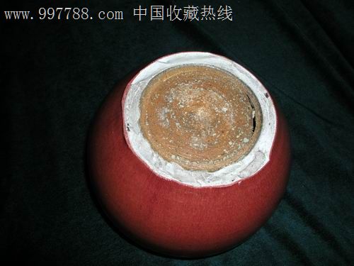 民国钧红罐_红釉瓷_第3张_7788瓷器