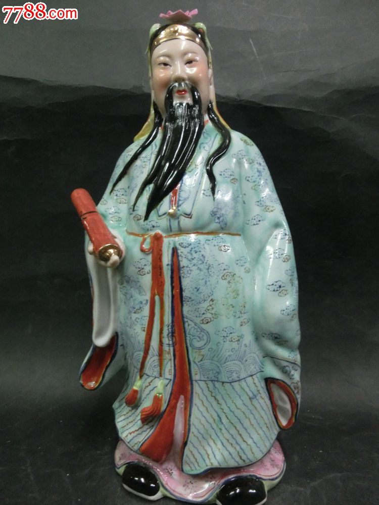 景德镇禄星君一尊