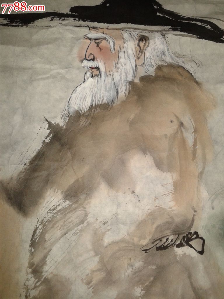 黄万里人物画_人物国画原作_书画古玩书刊【7788收藏__收藏热线】