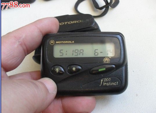 摩托罗拉数字早期bp机小精英经典怀旧机型,,都可用的9品5_传呼机/bb机