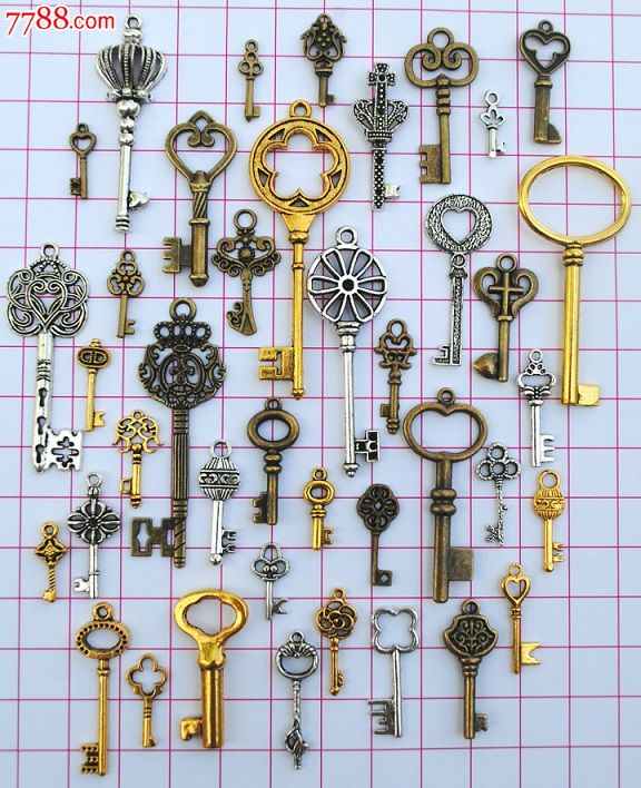美国艺术钥匙40枚
