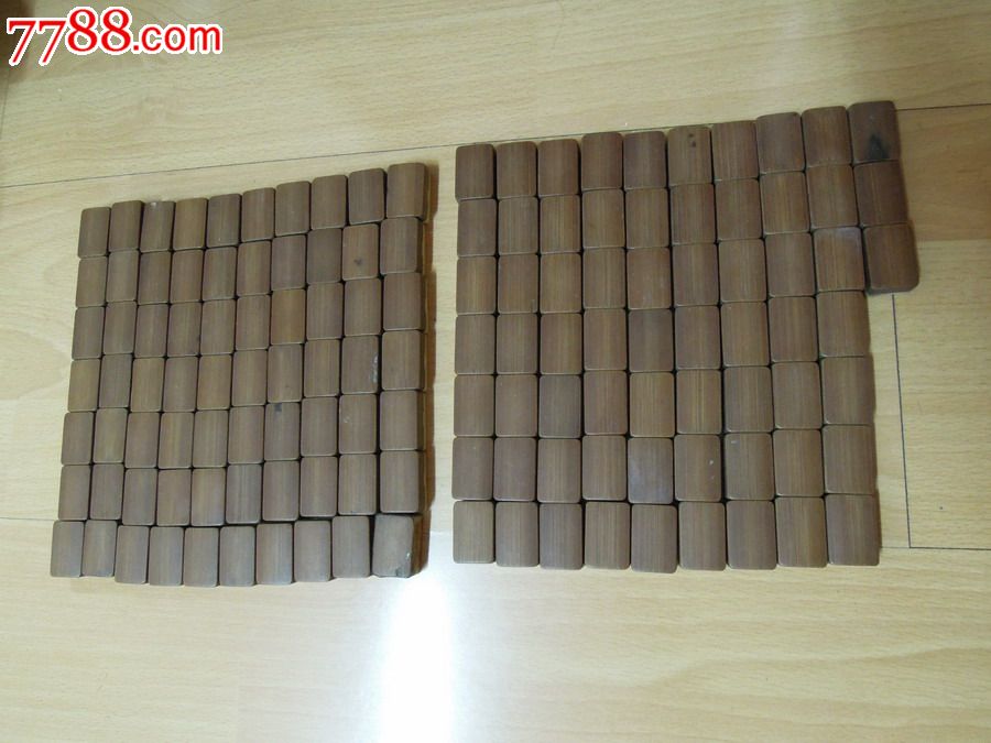 绝对包老保真的民国时期牛骨竹子老麻将牌