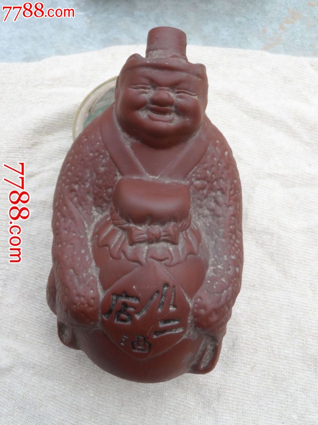 人物酒瓶中的公仆店小二酒瓶_酒瓶_图片收藏_回收价格_7788老酒瓶