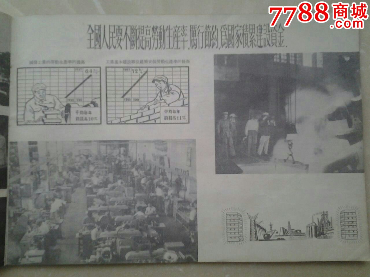 (建国初一五计划题材,1956,1-1,全网唯一!