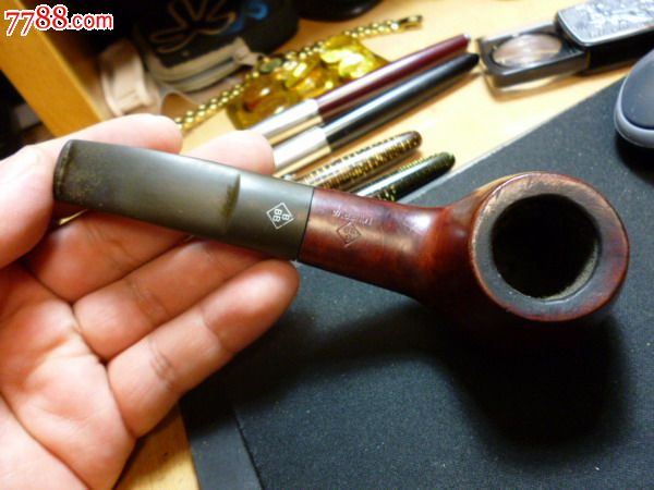 古董烟斗顶级品牌bbb牌石楠木烟斗智慧女神系列