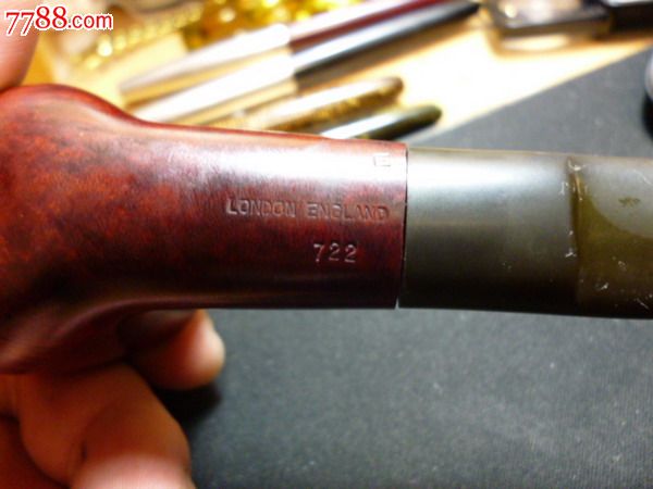 古董烟斗顶级品牌bbb牌石楠木烟斗智慧女神系列