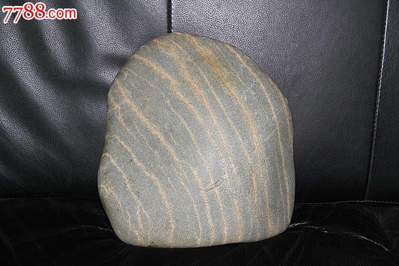 南水北调水源地汉江原生态水磨石奇石摆件