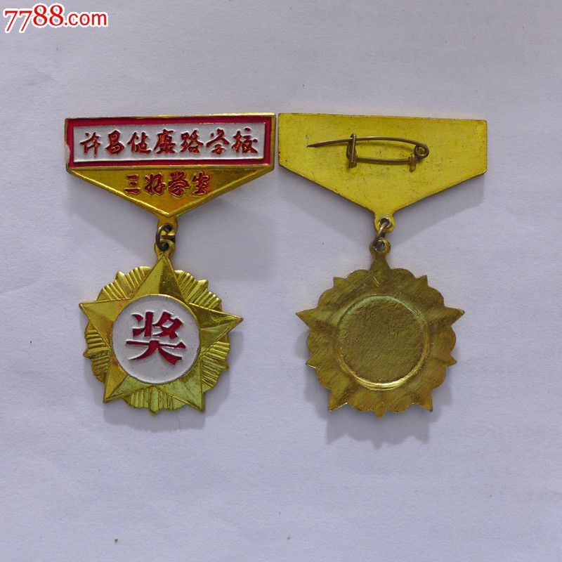 许昌健康路学校三好学生奖章