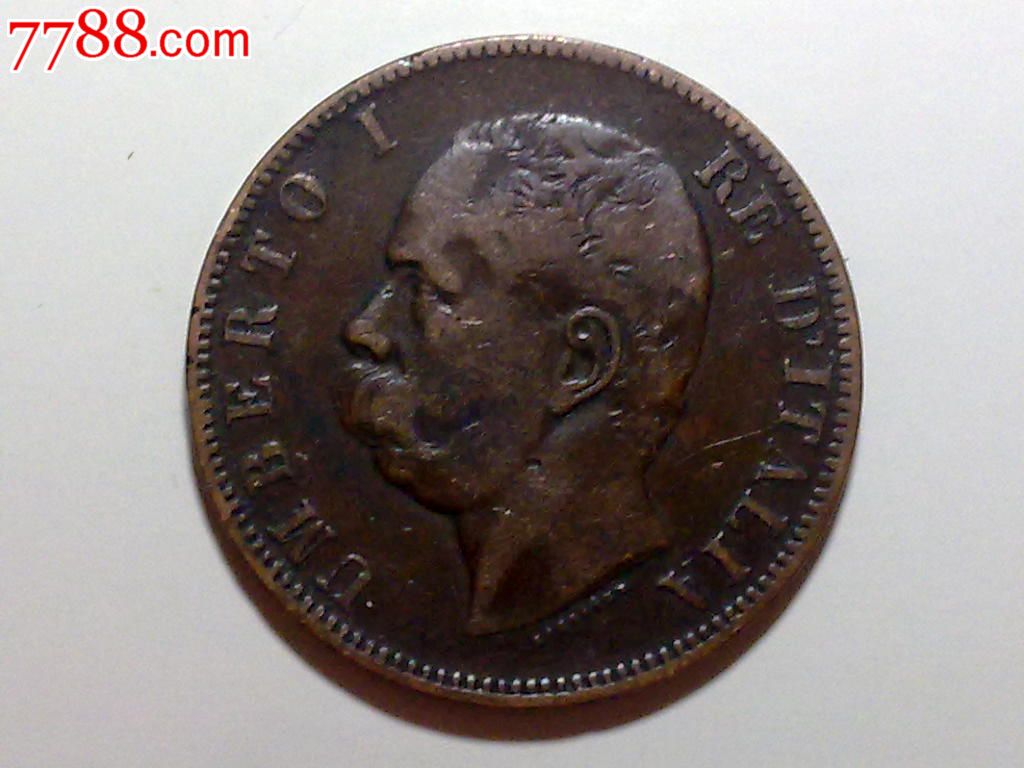 意大利18*3年10分b/i青铜币