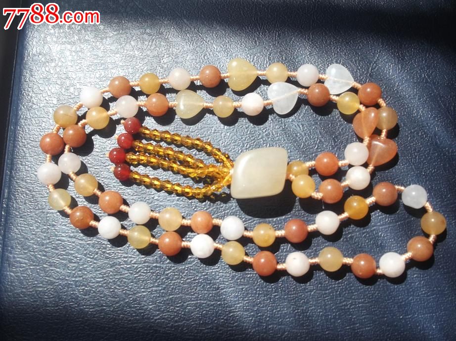 金丝玉--大坠式项链1_价格168元_第1张_7788收藏__收藏热线