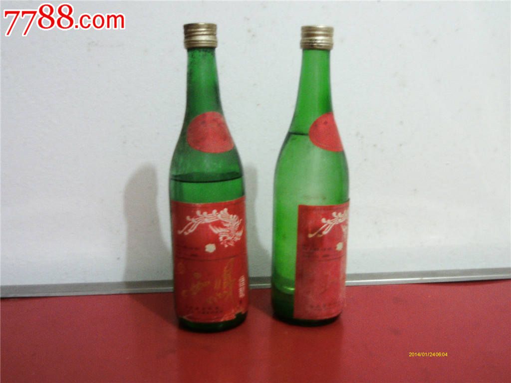 1995年绿瓶红标45度西凤酒