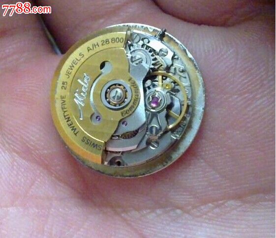 瑞士美度自动机械女表eta2671精磨机芯可停秒