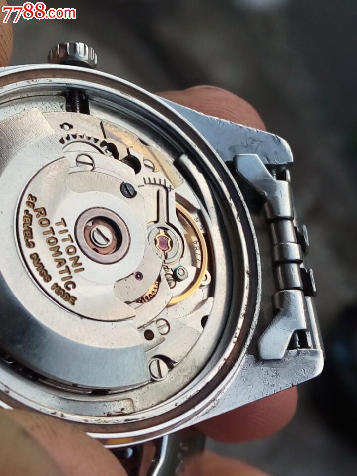 瑞士白梅花老款307eta25钻2784精磨机芯高频机