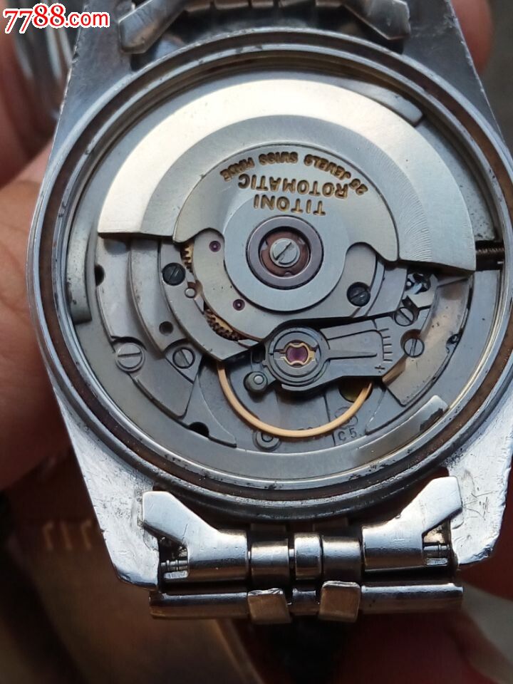 瑞士白梅花老款307eta25钻2784精磨机芯高频机