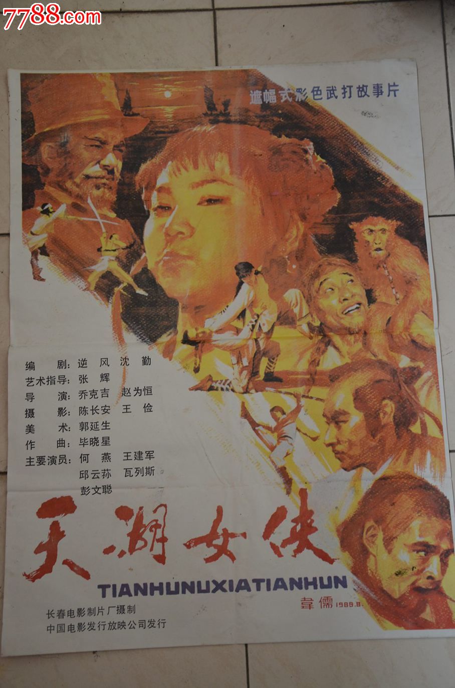 电影海报:天湖女侠