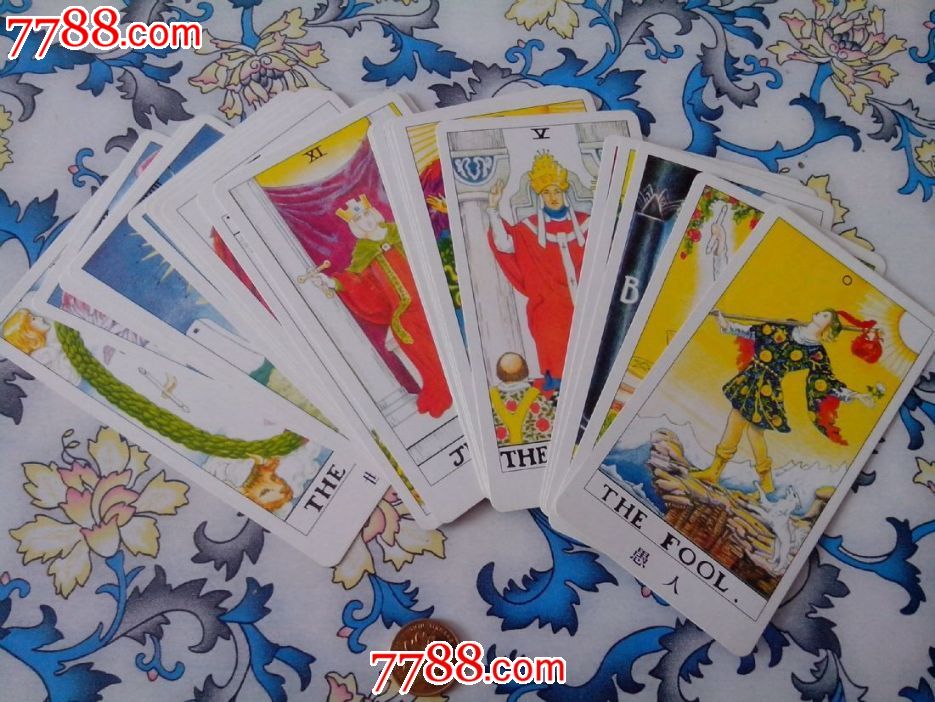 伟特大阿尔卡那牌22张