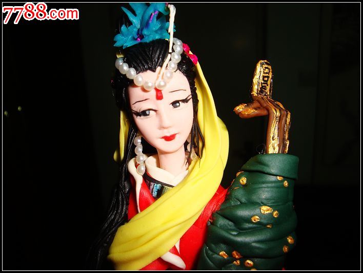 胶东面塑昭君出塞