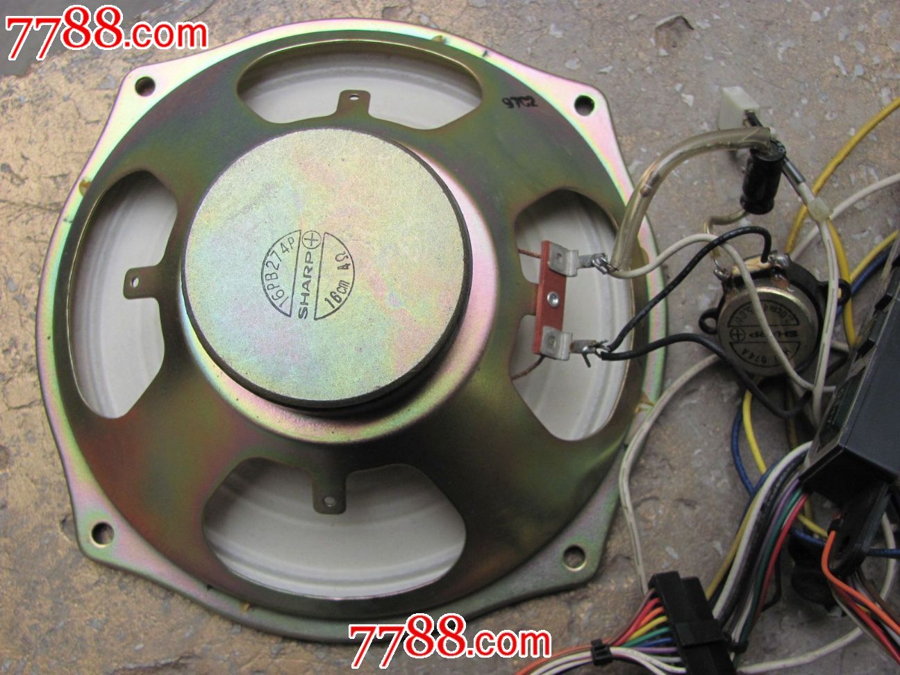 夏普8585收录机的喇叭等