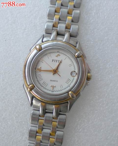 瑞士飞亚达女款包金手表