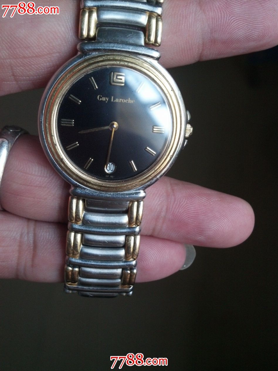 法国guylaroche姬龙雪超薄镀金高级石英表-se26125970-手表/腕表-零售