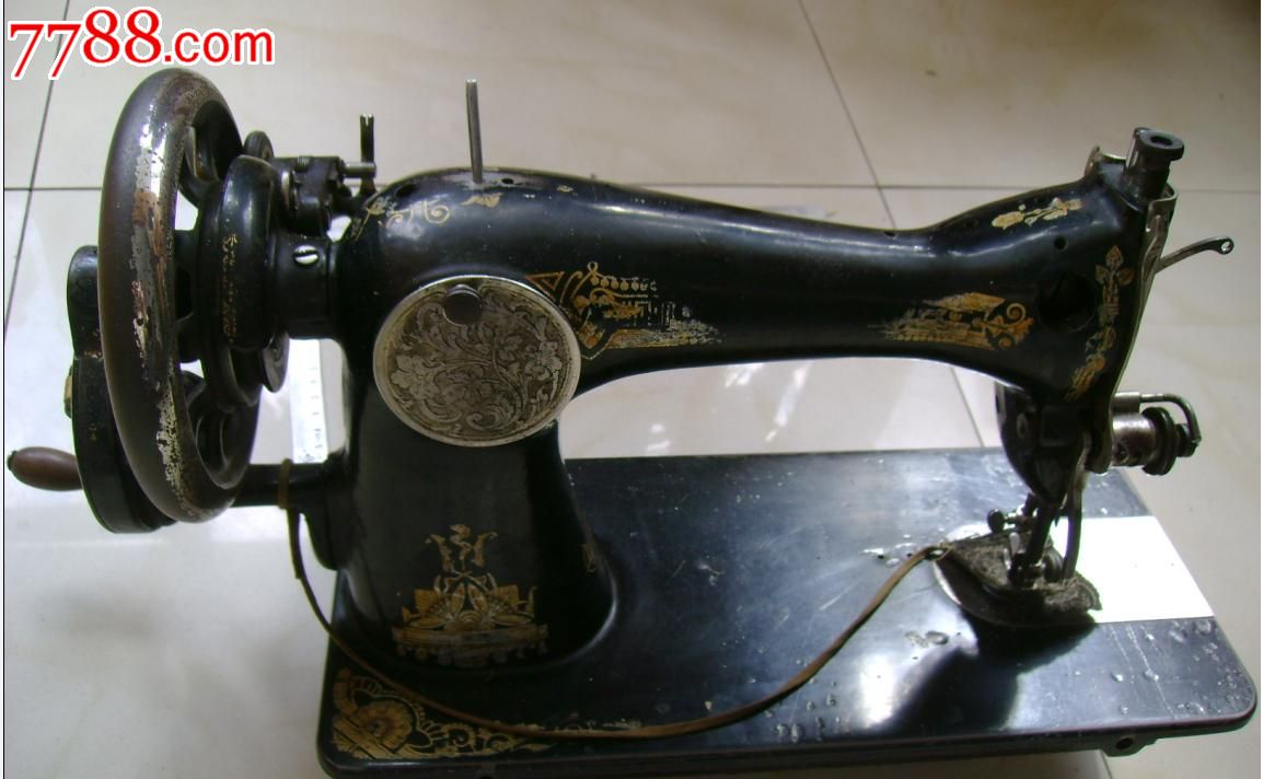 民国-美国产-胜佳牌-手摇缝纫机