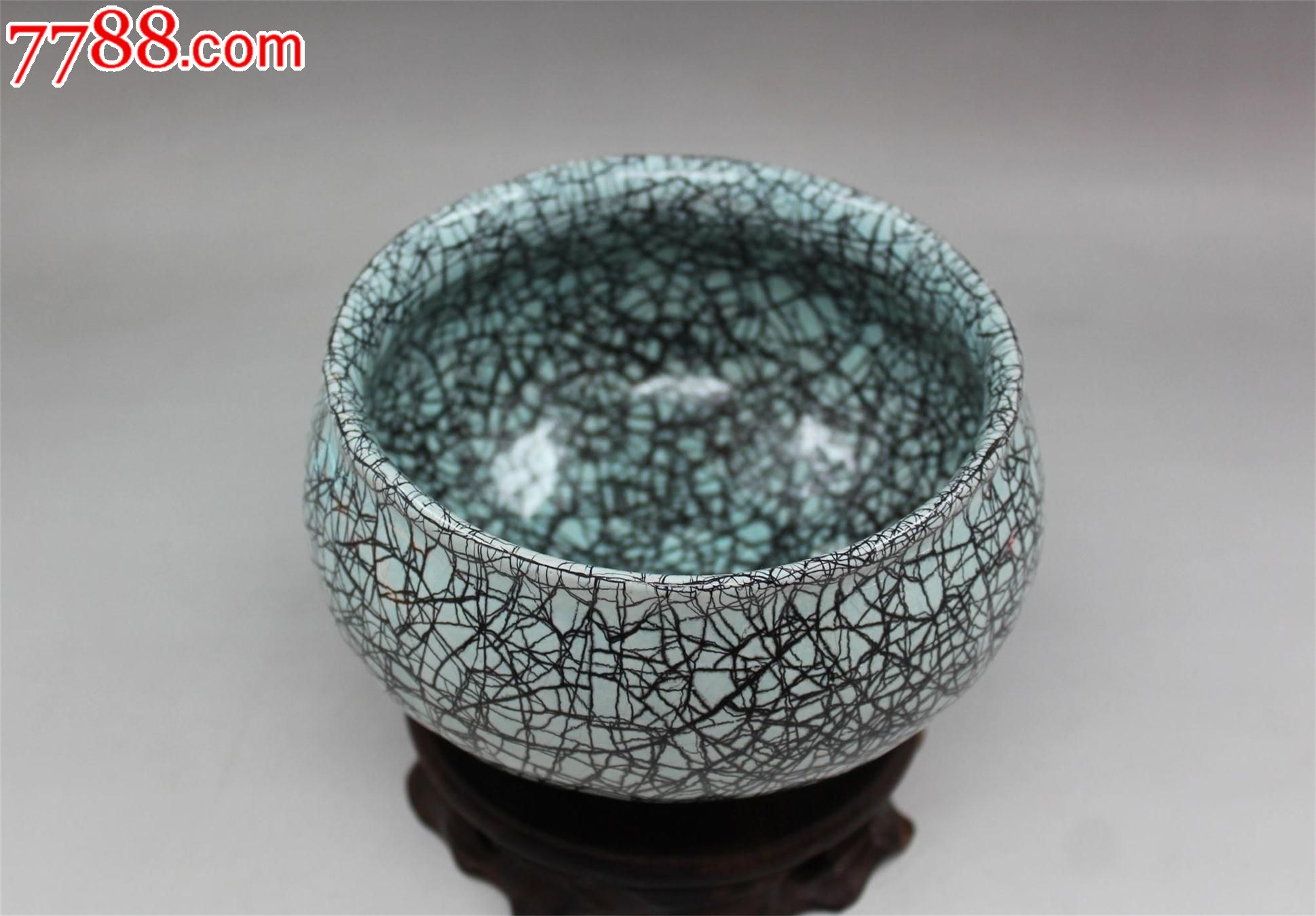 邢良坤早期网纹茶道碗