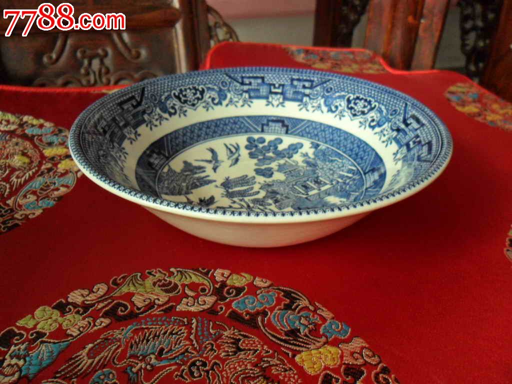 英国皇室纪念瓷骨瓷碗年份40年代