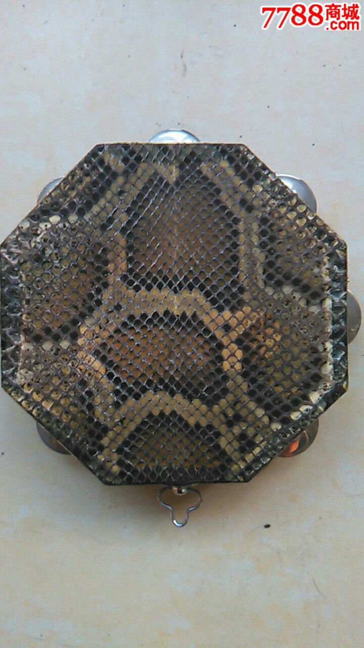 七十年代蟒皮八角鼓