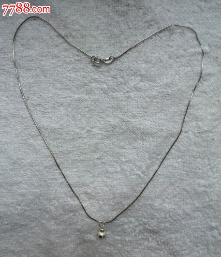s925钝银项链宝葫挂坠圆蛇链纯意大利工艺项链