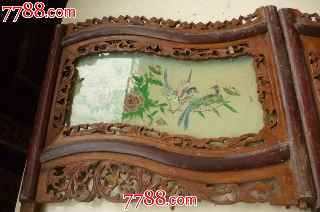 花板玻璃画床挂面7块