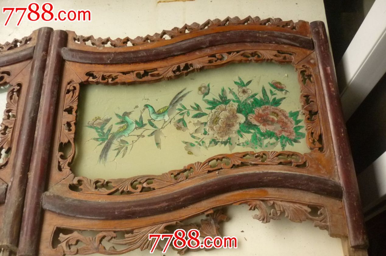 花板玻璃画床挂面7块