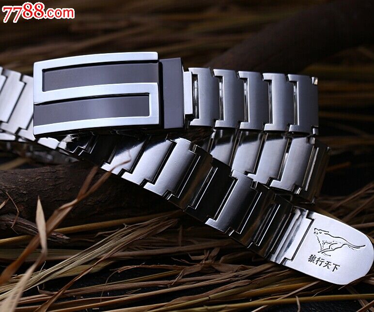 全金属不锈钢强身护体铁腰带