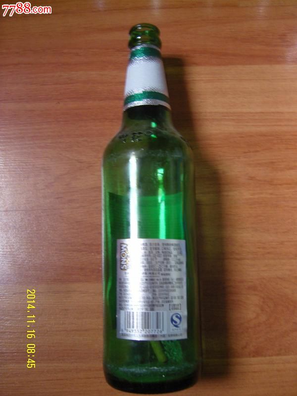 雪花原汁麦啤酒空瓶净含量580ml