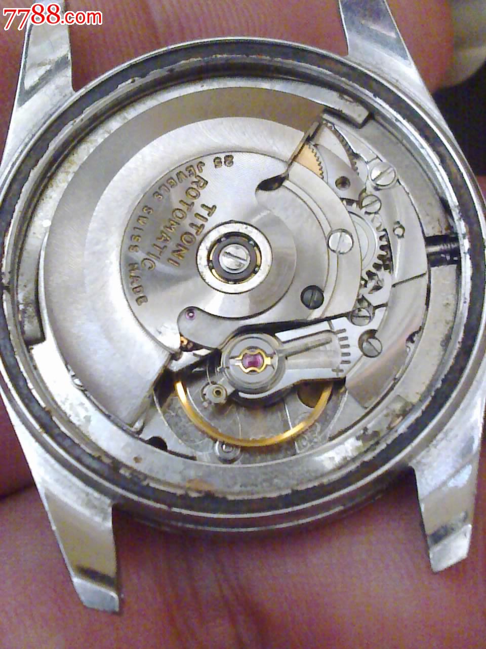 收藏级,美品老梅花,精磨机芯2784