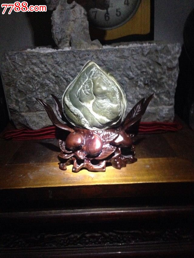 灵璧石《仙桃》