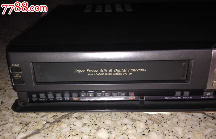二手vhs磁带录像机原装东芝v-880ms录像机家用老式录像机