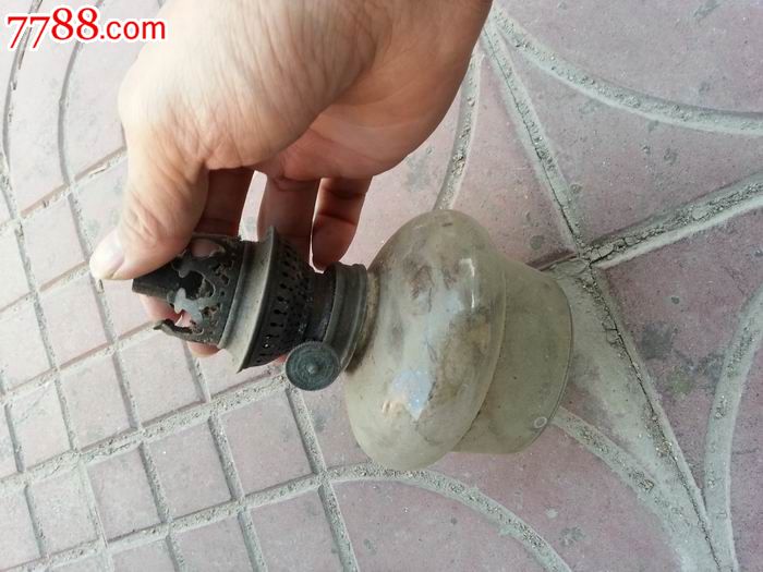 精品民国玻璃火水灯