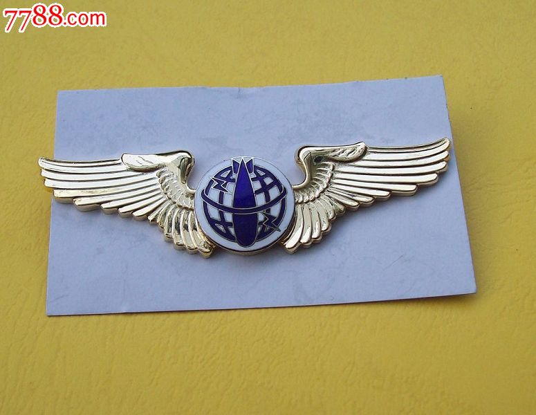 台湾空军航炸铜质飞行徽章