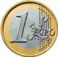 欧元2003年西班牙1欧元硬币_云松阁
