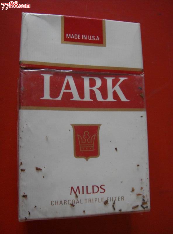 万宝路兄弟品牌美国原装云雀lark3d碳嘴香烟少