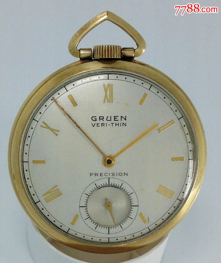 温情回忆---接近十品的经典之作(gruen)高璐云怀表(不容错过)