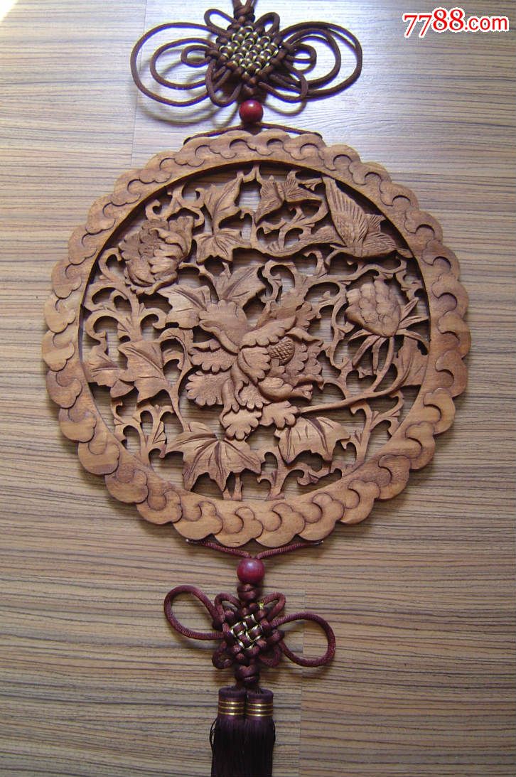 潮州木雕牡丹图片