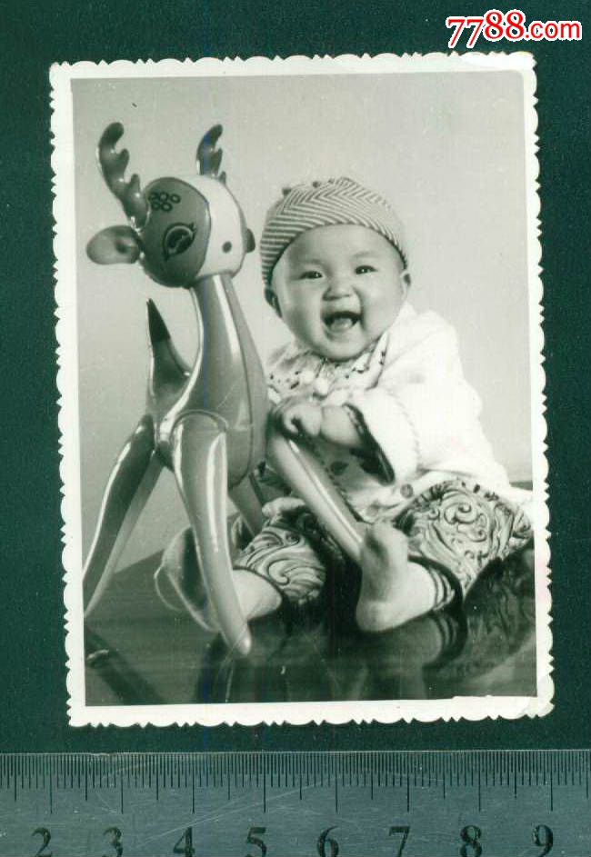 鹿玩具,宝宝_老照片_奉天驿写真馆【7788收藏__收藏热线】