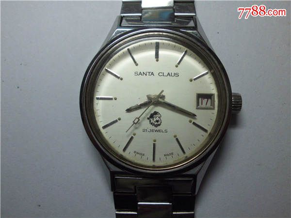 瑞士santaclaus.手动上弦表,原装把头,原装表链.