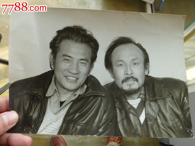 80年代著名演员杨在葆签名照,还有和许还山合影2张