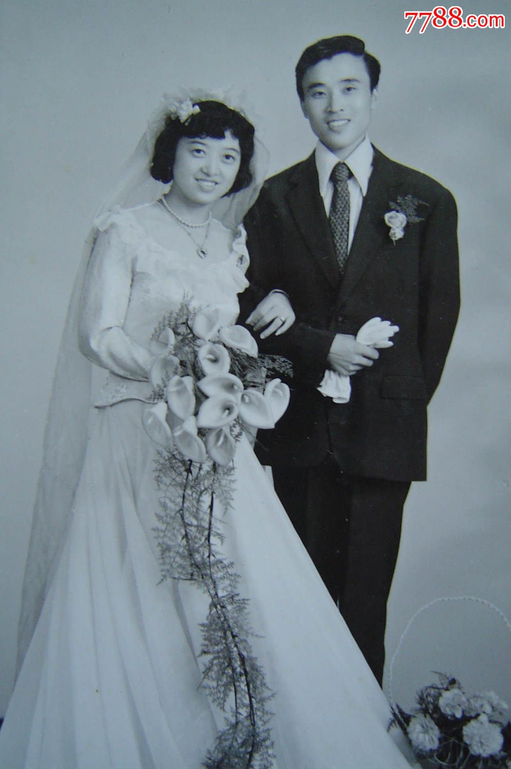结婚照片_老照片_笨鸟斋【7788收藏__中国收藏热线】