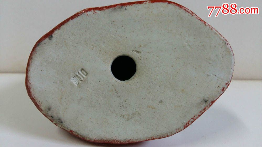 上世纪六七十年代美10小姑娘抱鹅瓷雕塑摆件生动可爱