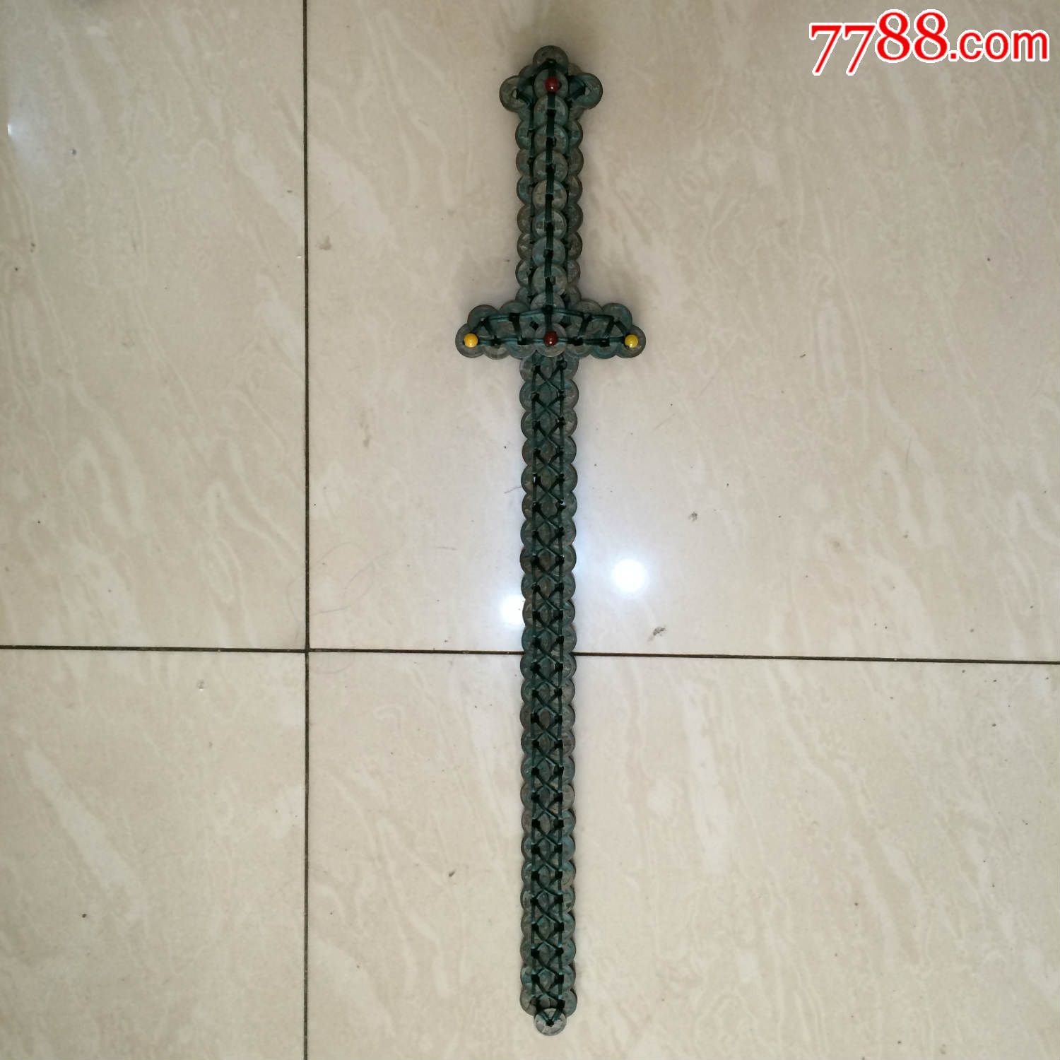 铜钱剑出土宋币包真包老长约70cm